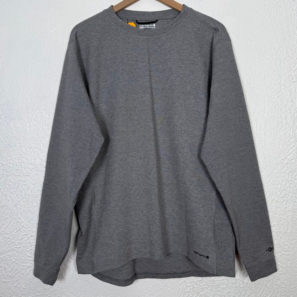Carhartt Men's Force Heavyweight Baselayer Crewneck Top Size XL NWT